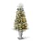 4ft. Pre-Lit Pine Artificial Christmas Porch Tree, Warm White LED Lights